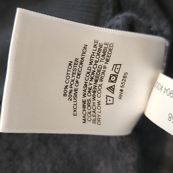 Men's Express Hoddie Pullover Black Jacket. L - Picture 9 of 11